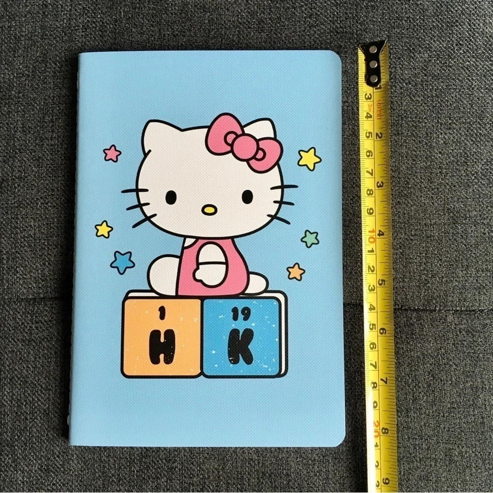 Hello Kitty “HK” Notebook, Blue, 80 lined pages